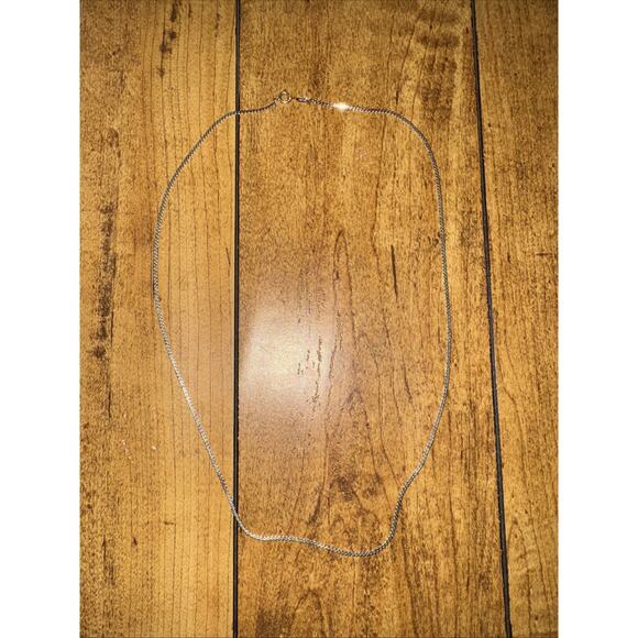 Monet Silver Tone Necklace (Broken Lock) - Picture 1 of 4